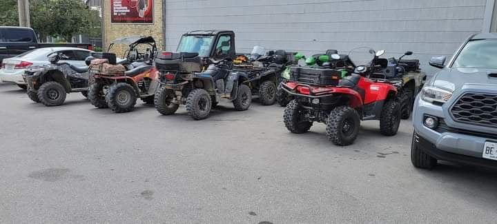 Lunch at Harleys Mildmay HSATV Club Ride